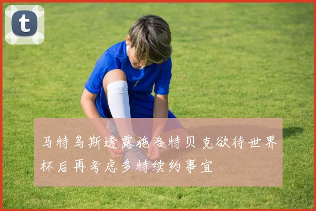 马特乌斯透露施洛特贝克欲待世界杯后再考虑多特续约事宜